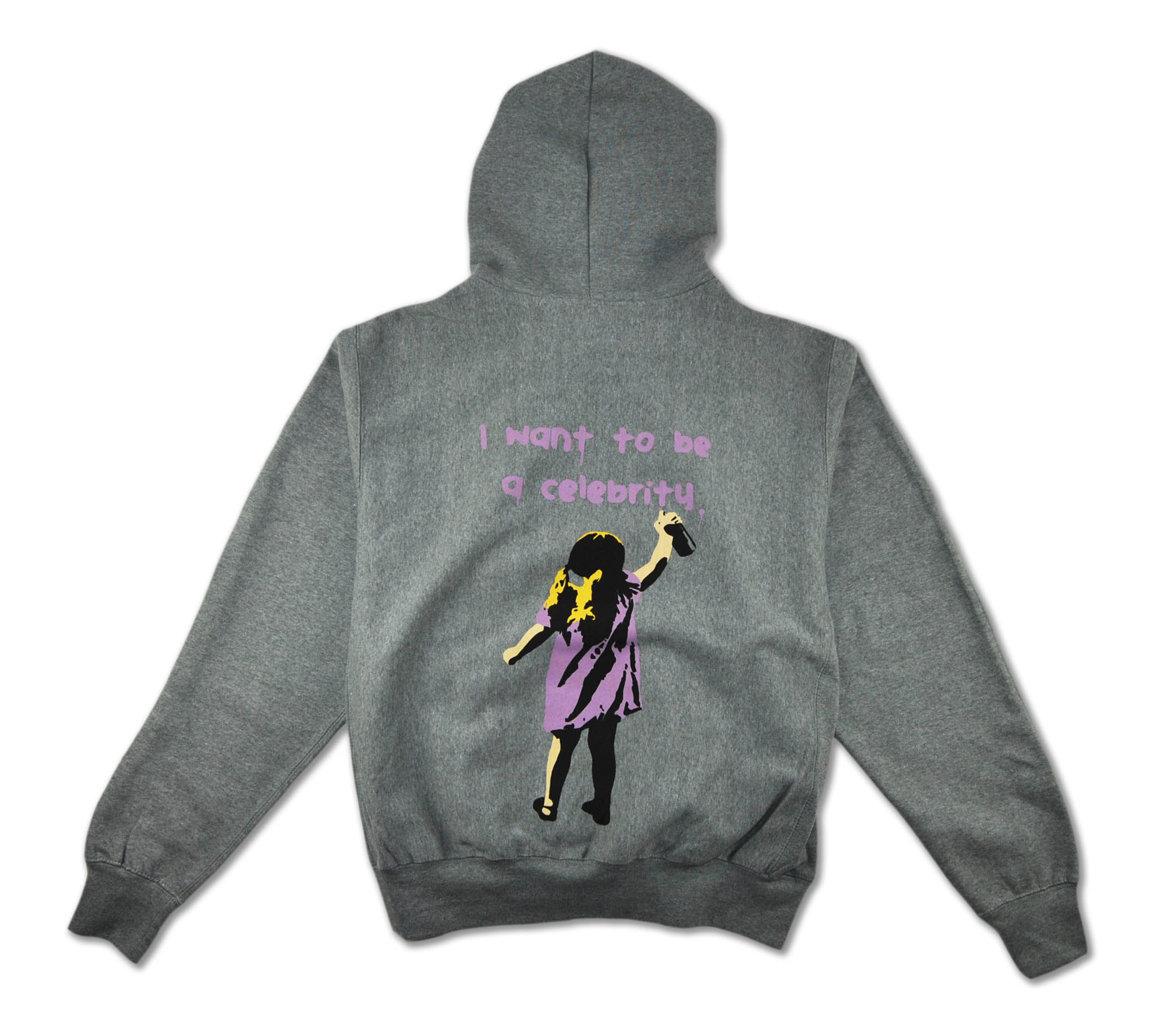 ewkuks gray hoodie streetwear plastic jesus art artist collab