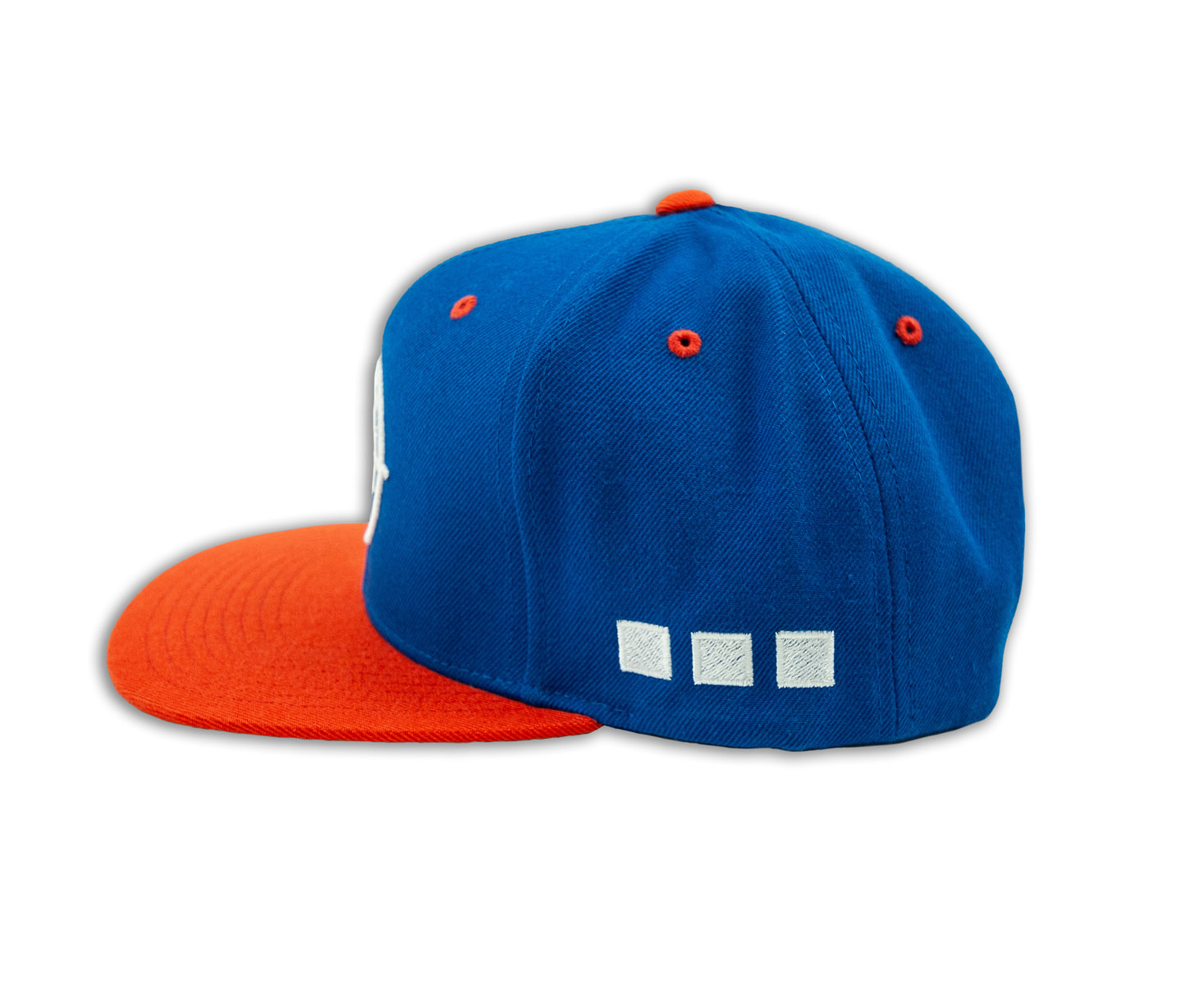 Orange and Blue FU Snapback Side web.jpg