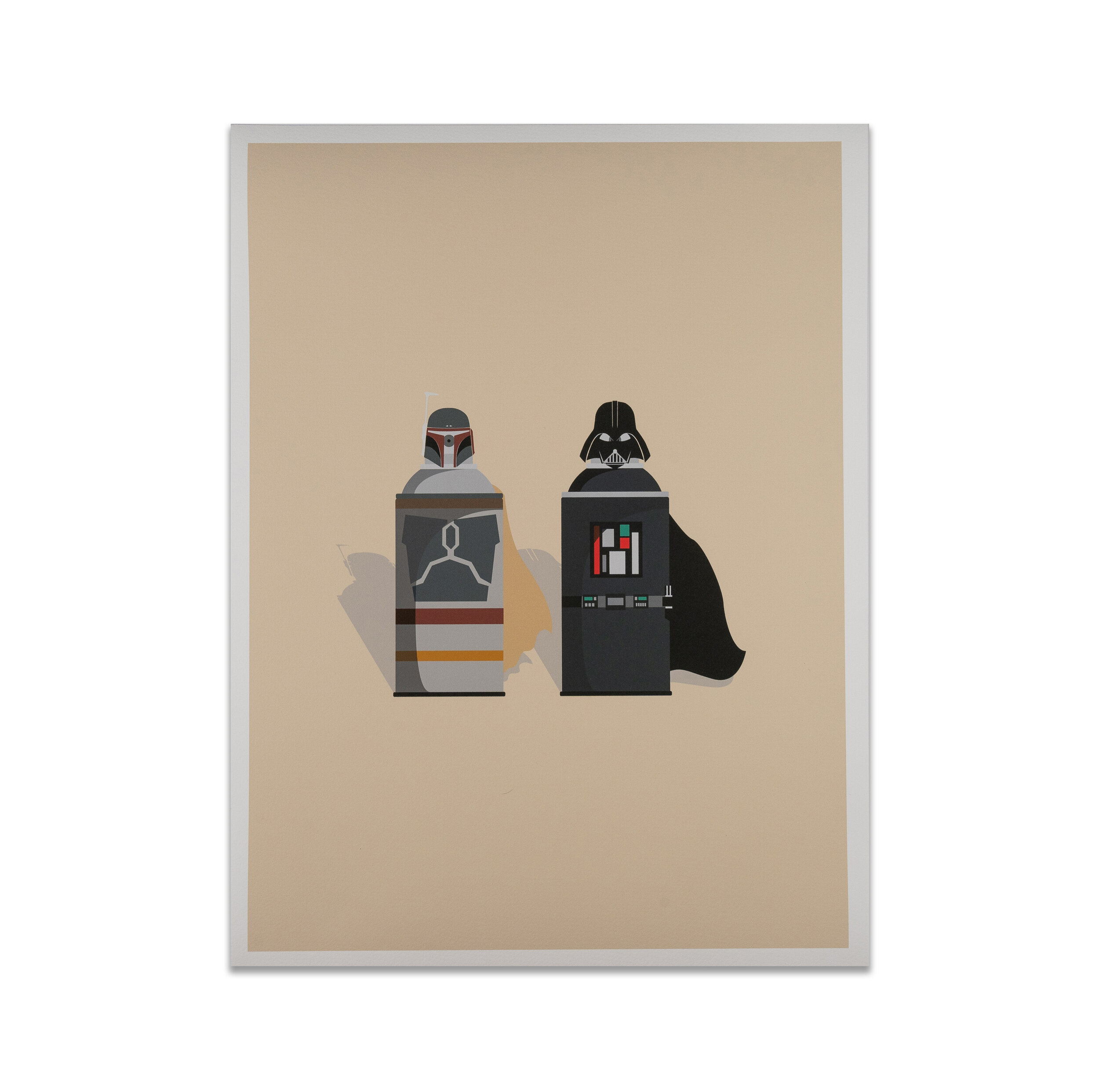 Boba and Darth Print