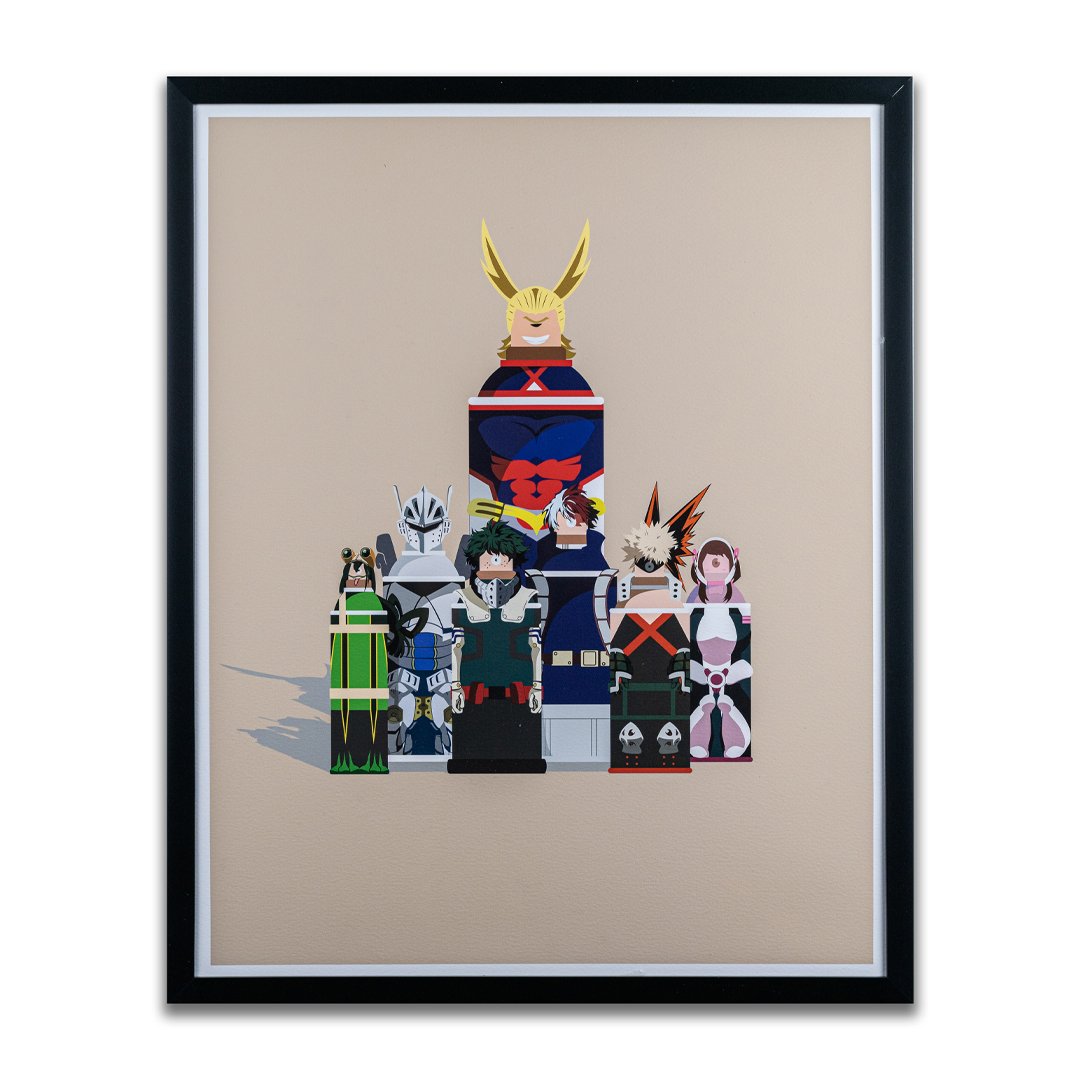IYKYK Spray Can Kids PRINTS - Framed hero academia.jpg