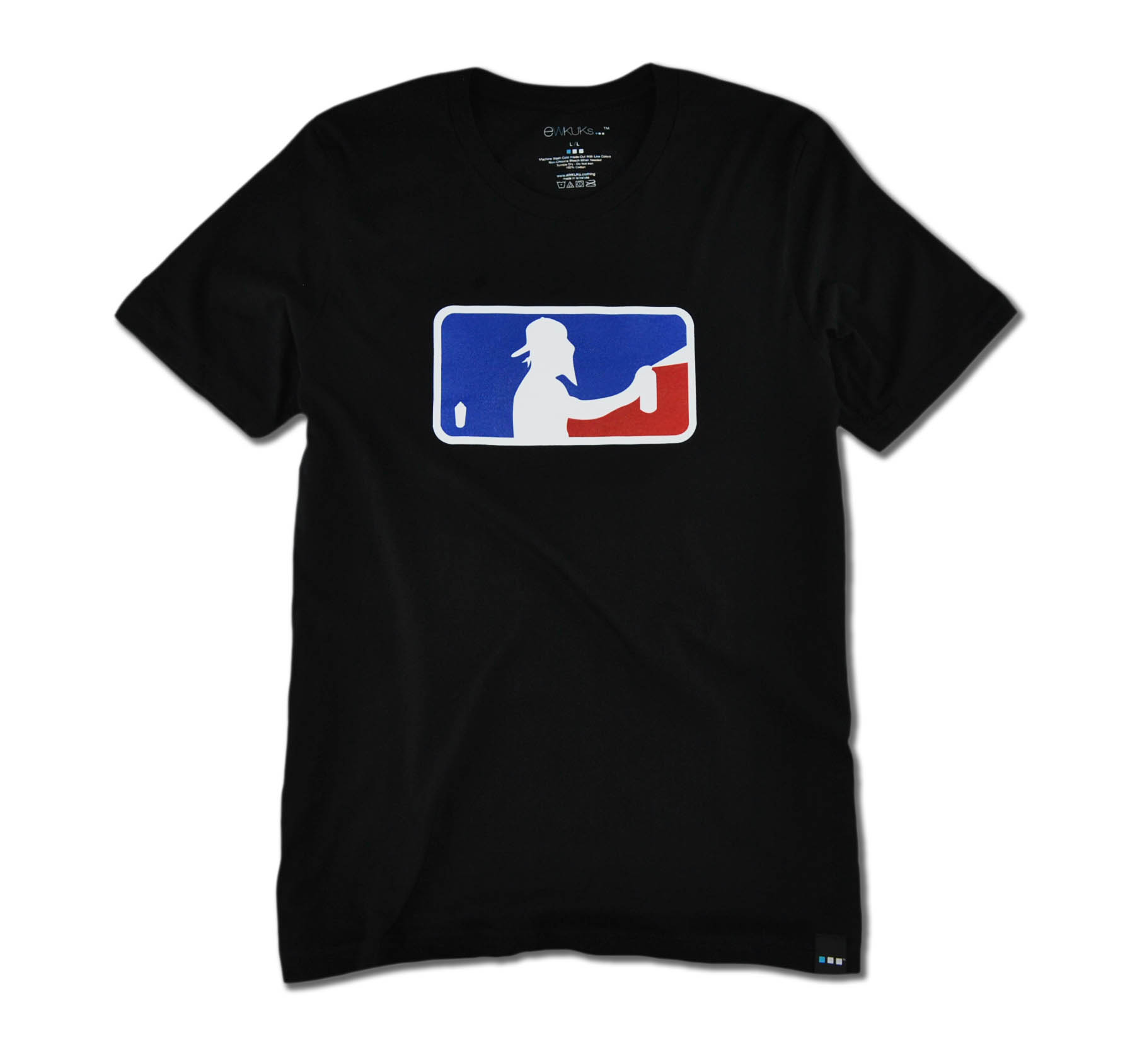 spray paint ewkuks streetwear graffiti graff artist mlb mlg streetart streetstyle black tshirt shirt tee