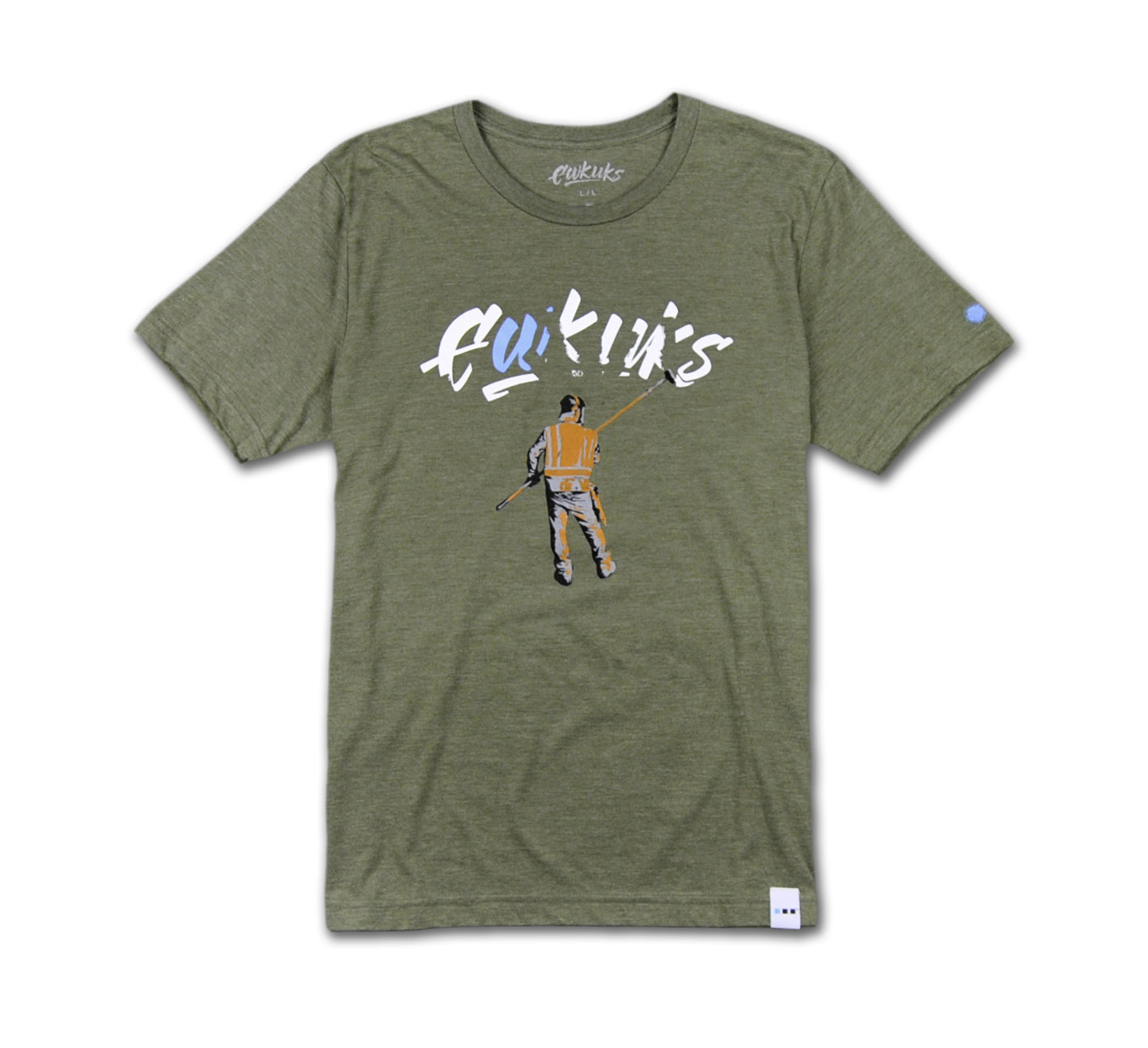 ewkuks buff man tee olive Front web.jpg